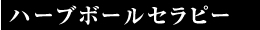 ハーブボールセラピー